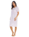 Countess Christie Womens Short Sleeve Woven Nightie
