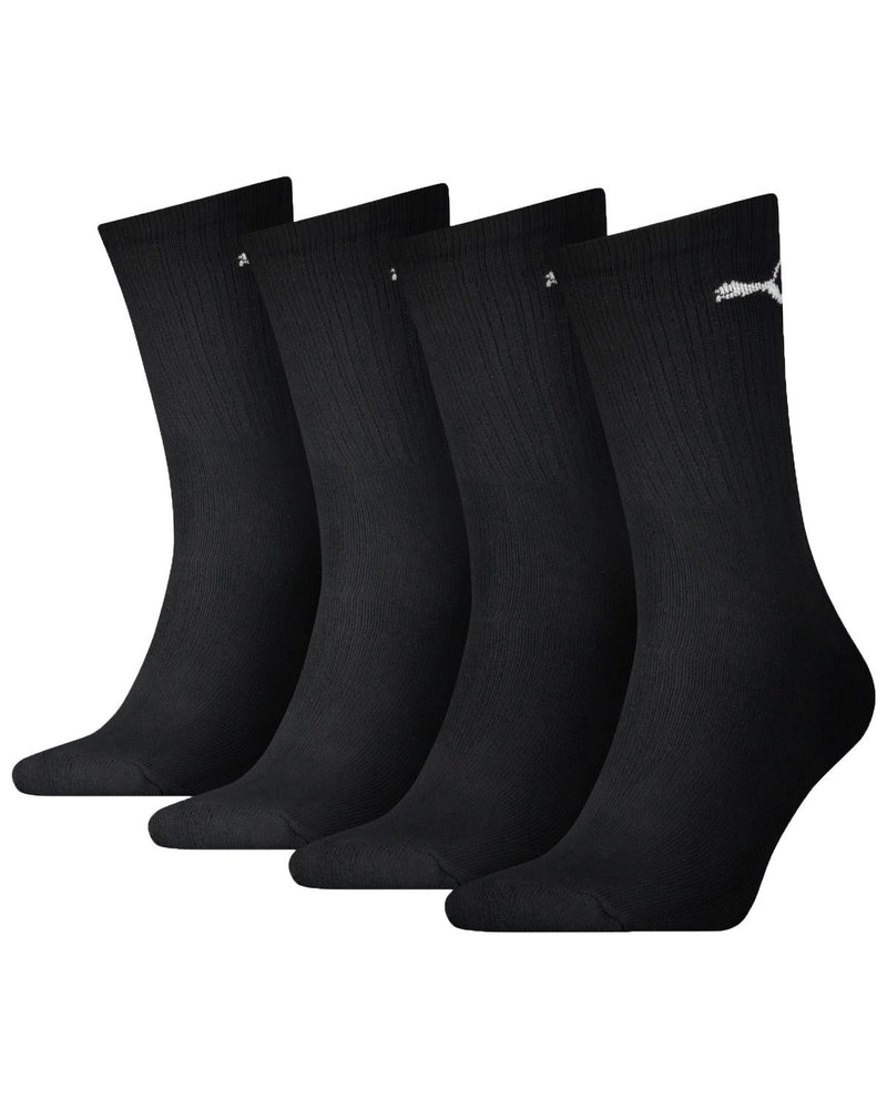 Puma Unisex 4 Pack Regular Crew Socks