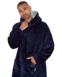 Huggable Mens Embossed Gaming Hoodie