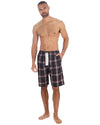 Cargo Bay Mens Check Lounge Shorts