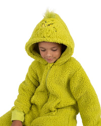 The Grinch Kids Sherpa Fleece Onesie