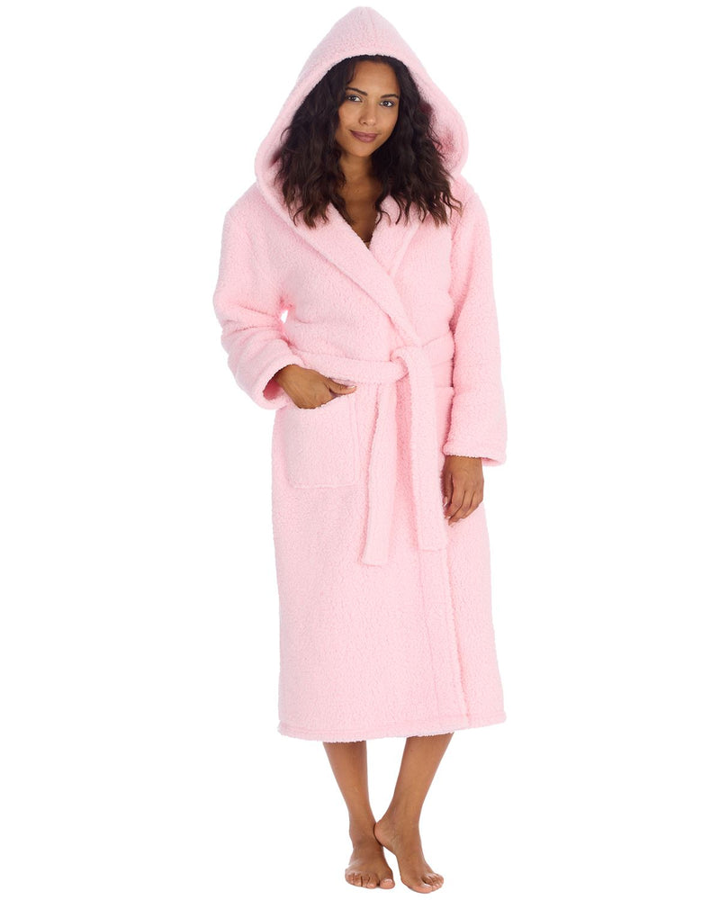 Forever Dreaming Womens Borg Dressing Gown