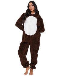 Loungeable Womens Fleece Reindeer Onesie