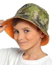 Kids Reversible Printed Bucket Hat