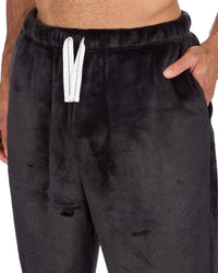 Cargo Bay Mens Polished Fleece Check Pyjamas