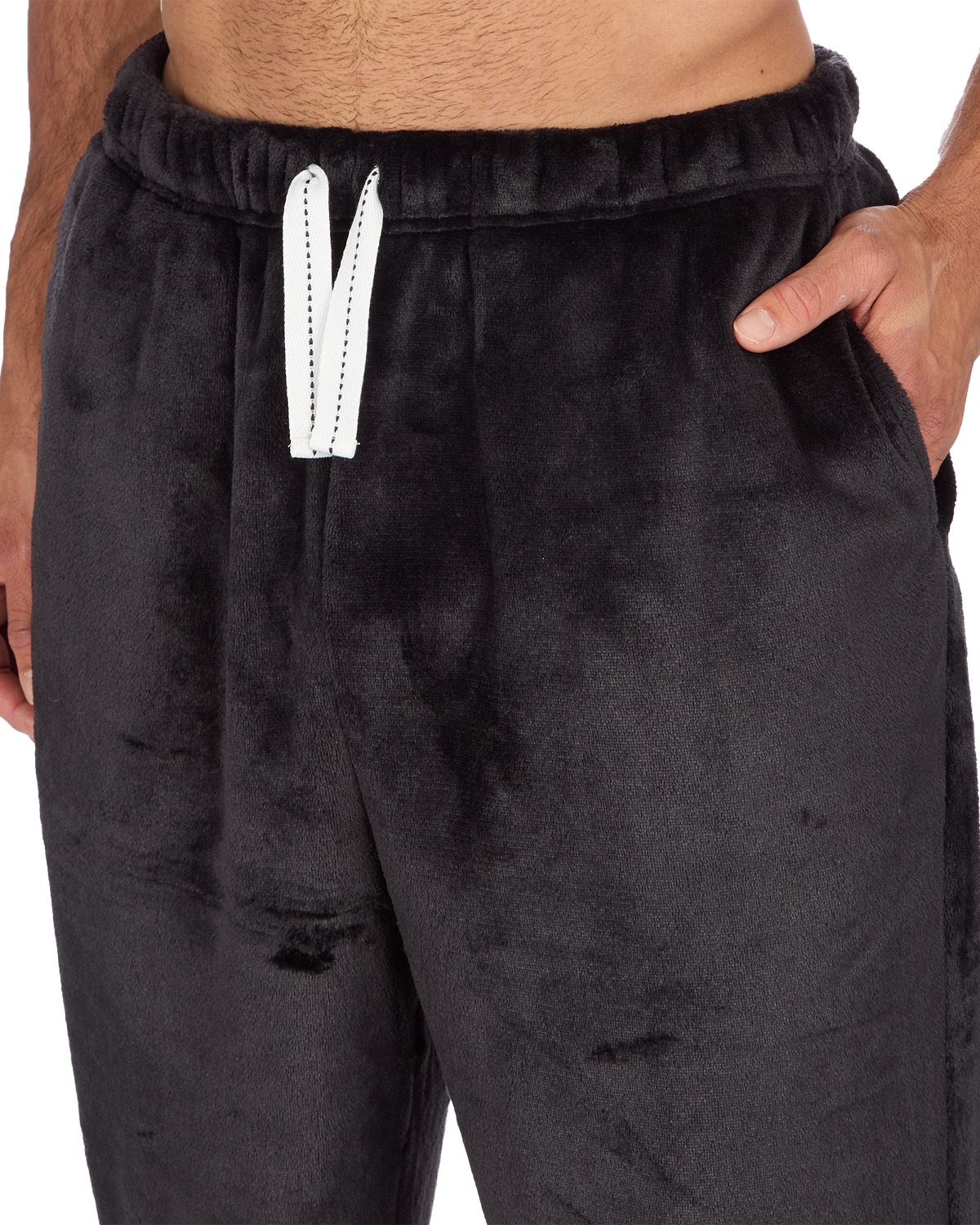 Cargo Bay Mens Polished Fleece Check Pyjamas