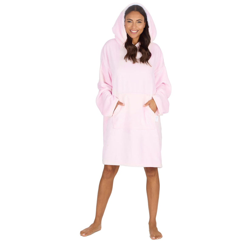 Huggable Adults Plush Fleece Oversized Snuggle Hoodie
