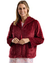 Marlon Womens Swirl Fleece Zip Bedjacket