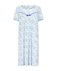 La Marquise Womens 'Moonlit Tulip' 43" & 50" Short Sleeve Nightie