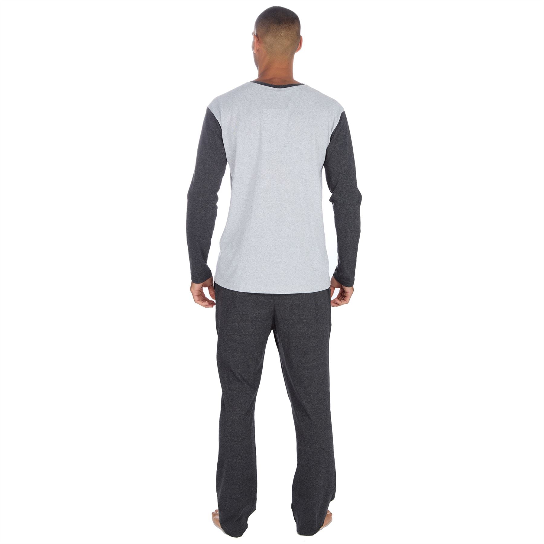 Momentii Mens Jersey Long Sleeve Pyjamas