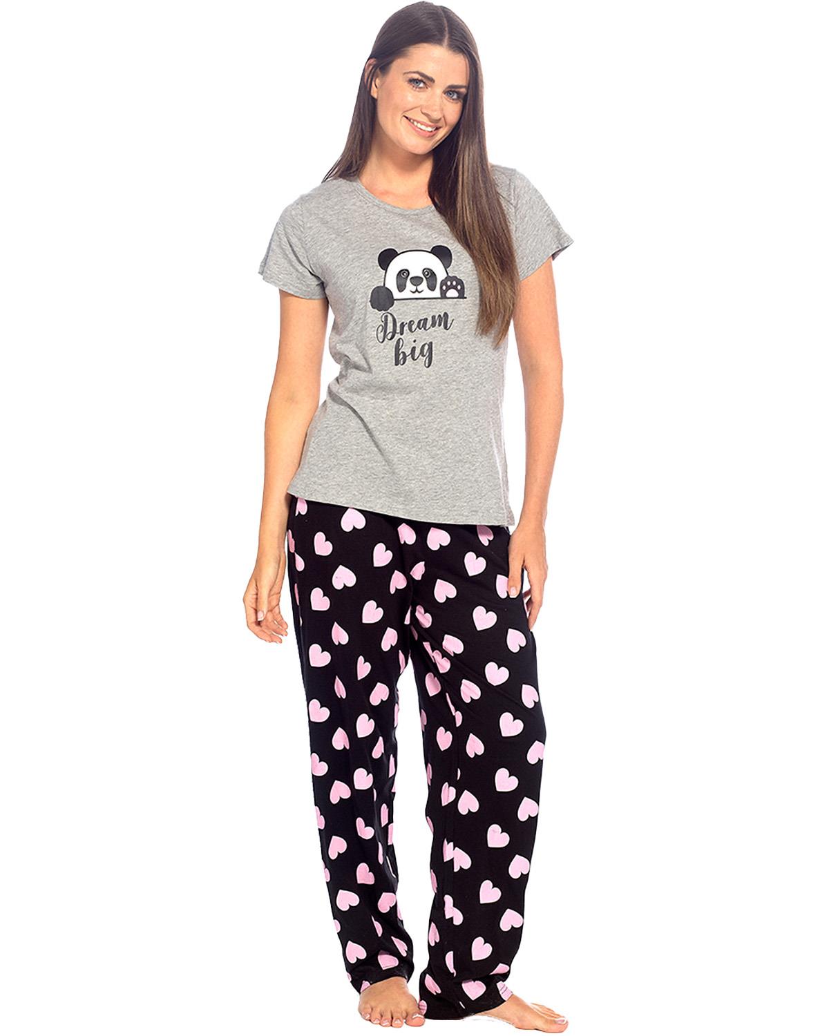 Follow That Dream Womens Soft Jersey Short Sleeve Pyjamas