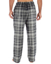 Cargo Bay Mens Polished Fleece Check Lounge Pants