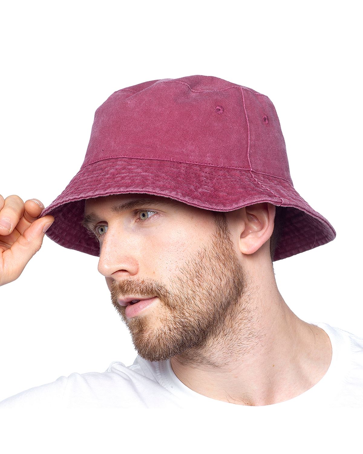 Adults Stonewash Bucket Hat