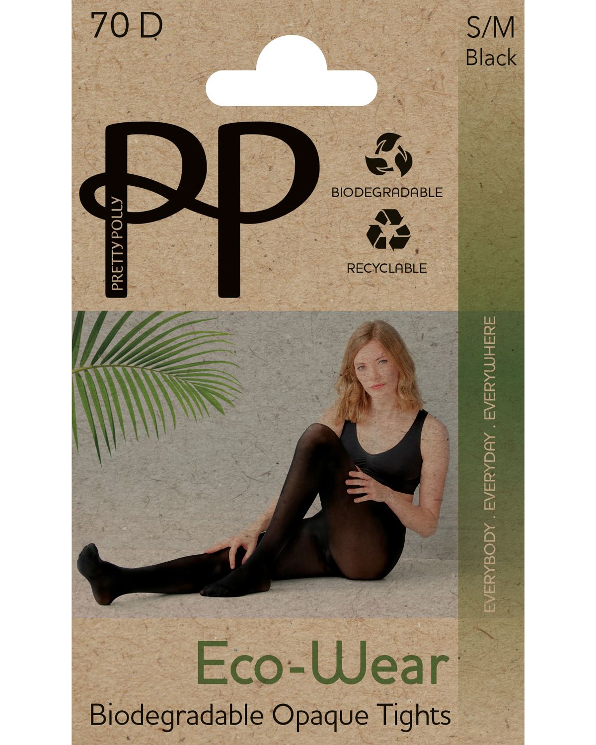 Pretty Polly Womens Eco-Wear 70 Denier Biodegradable Tights