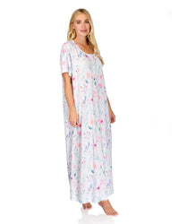 La Marquise Womens 'Watercolours' 43" & 50" Short Sleeve Nightie