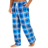 Cargo Bay Mens Polished Fleece Check Lounge Pants