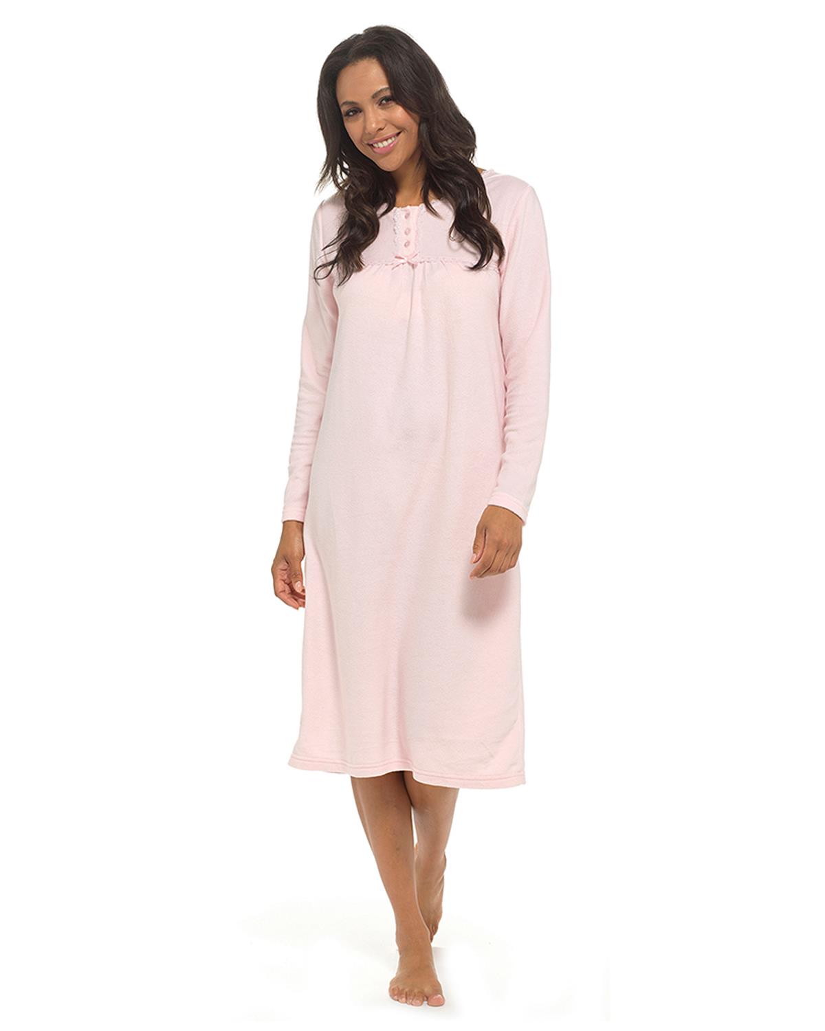 Wolfe and Harte Womens Polar Fleece Nightdress