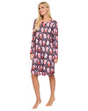La Marquise Womens 'Cosy Wonders' Long Sleeve Nightie