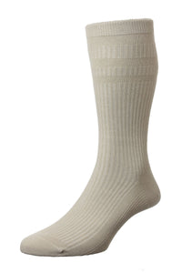 HJ Hall Mens Cotton Extra-Wide Softop Socks - 1 Pair