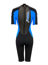 TWF Womens 2.5mm Turbo Shortie Wetsuit