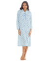 Womens Long Sleeve Woven Poplin Nightie