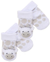 2 Pairs Babies Novelty Terry Socks
