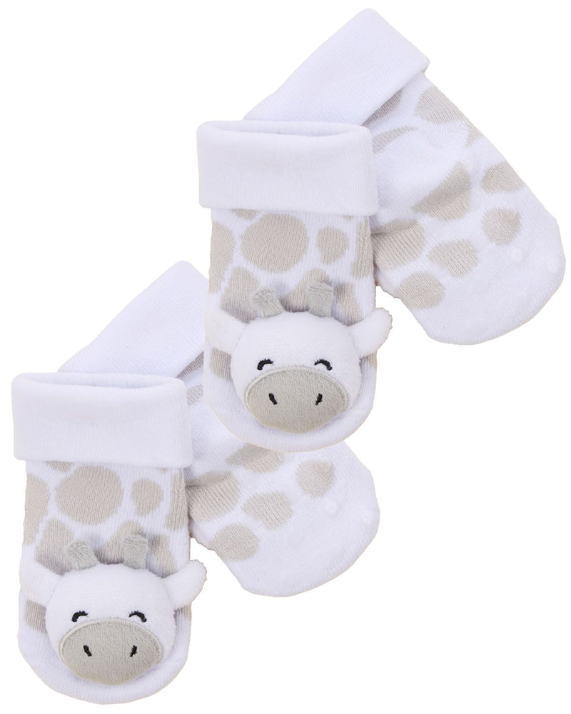 2 Pairs Babies Novelty Terry Socks