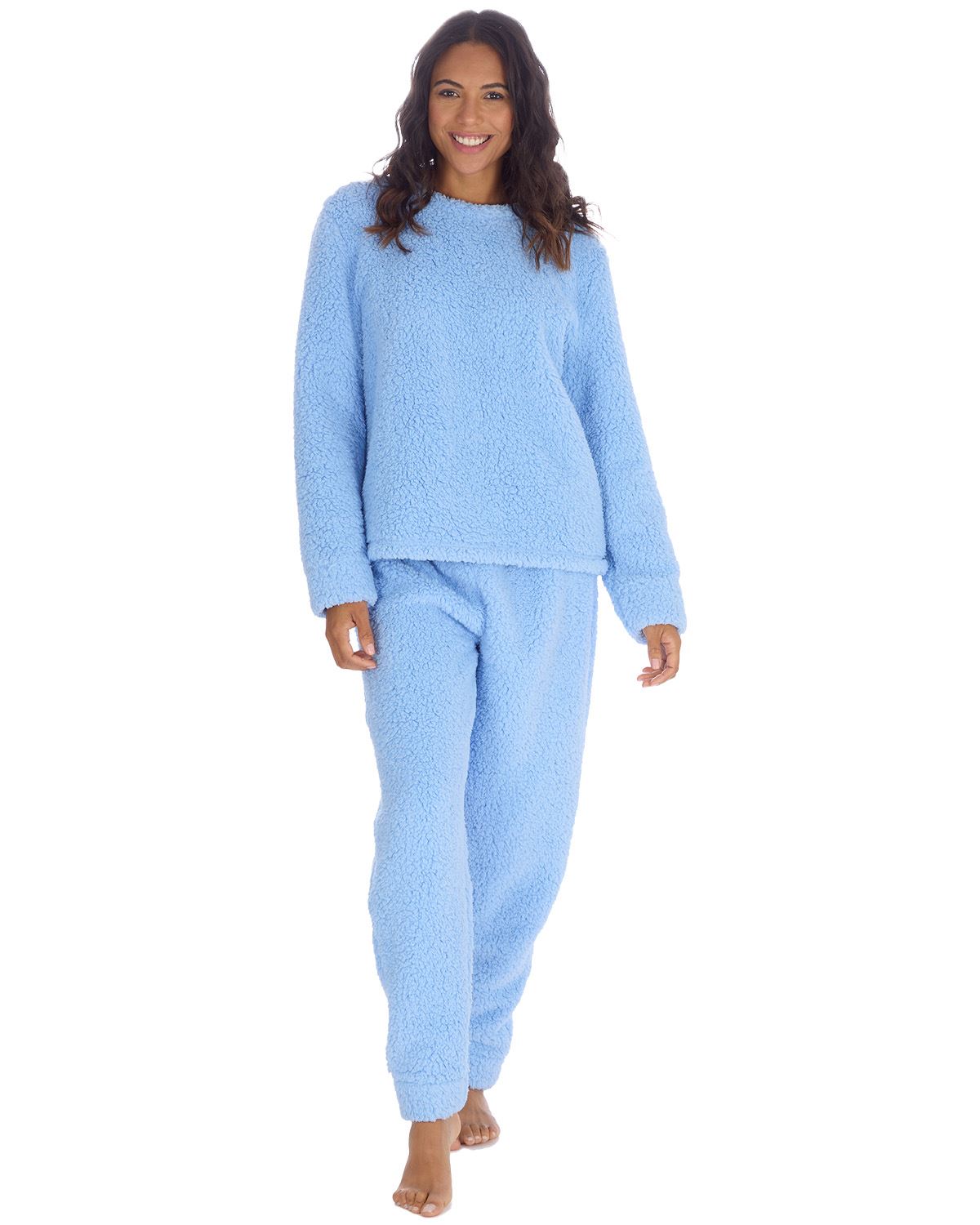 Slumber Hut Womens Borg Pyjamas