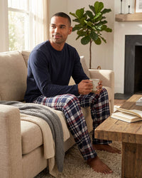 Cargo Bay Mens Flannel Lounge Set
