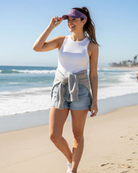 Foxbury Womens Stonewashed Visor