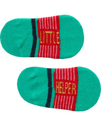 Festive Socks 3 Pairs Baby Xmas Cotton Rich Socks In Bag