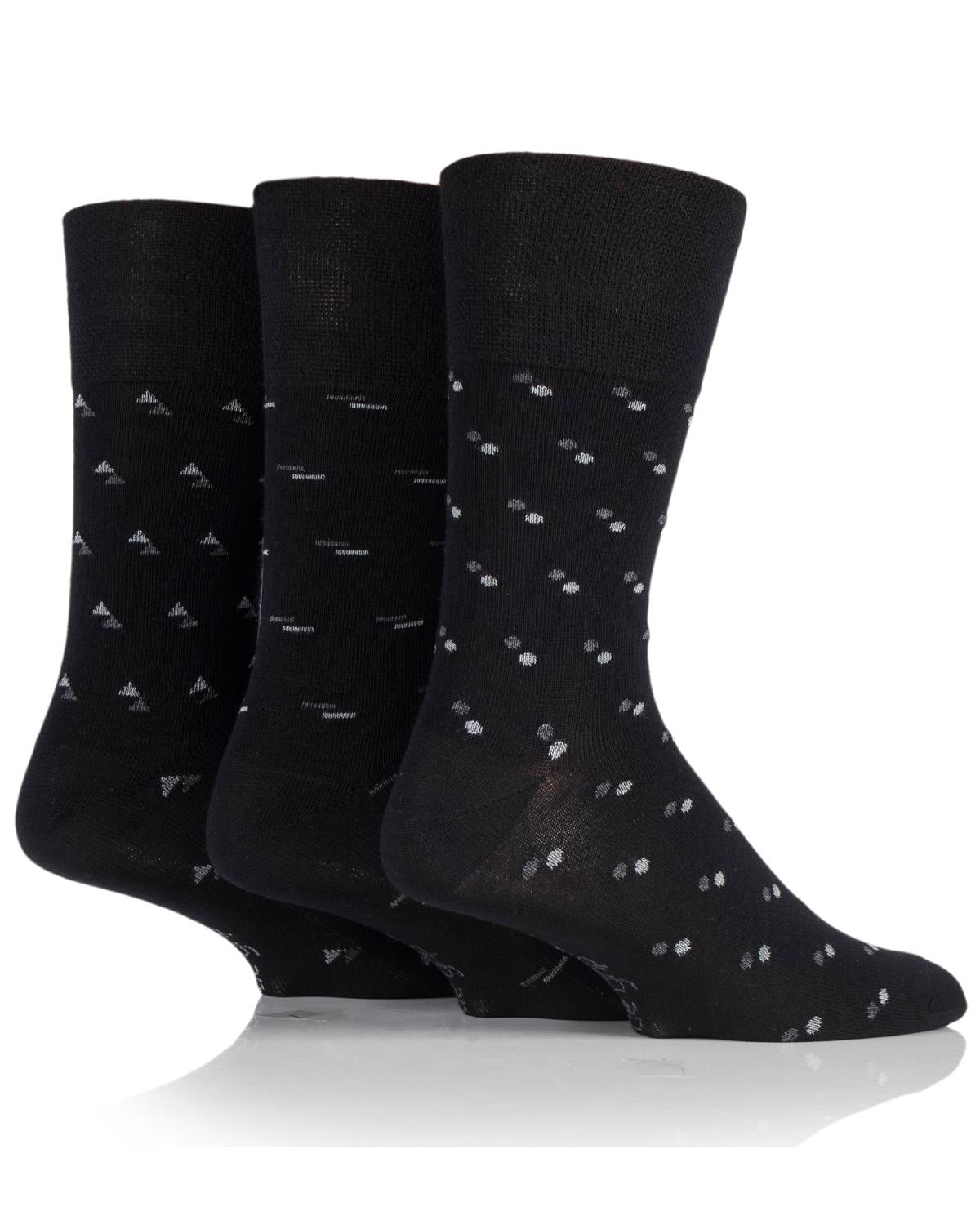 SockShop 6 Pairs Mens Gentle Grip Bamboo Socks