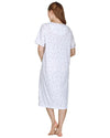La Marquise Womens 'Rose Print' Short Sleeve Nightie