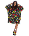 Grinch Matching Family Oversized Fleece Hoodie