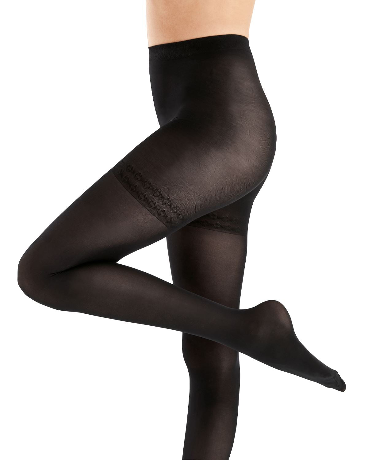 Pretty Polly Womens Opaque Bodyshaper Tights