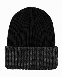 Pro Climate Mens Turn Up Chunky Knit Beanie Hat