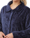 Ladies Embossed Button Bed Jacket