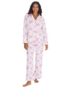Countess Christie Womens Long Sleeve Floral Cotton Pyjamas