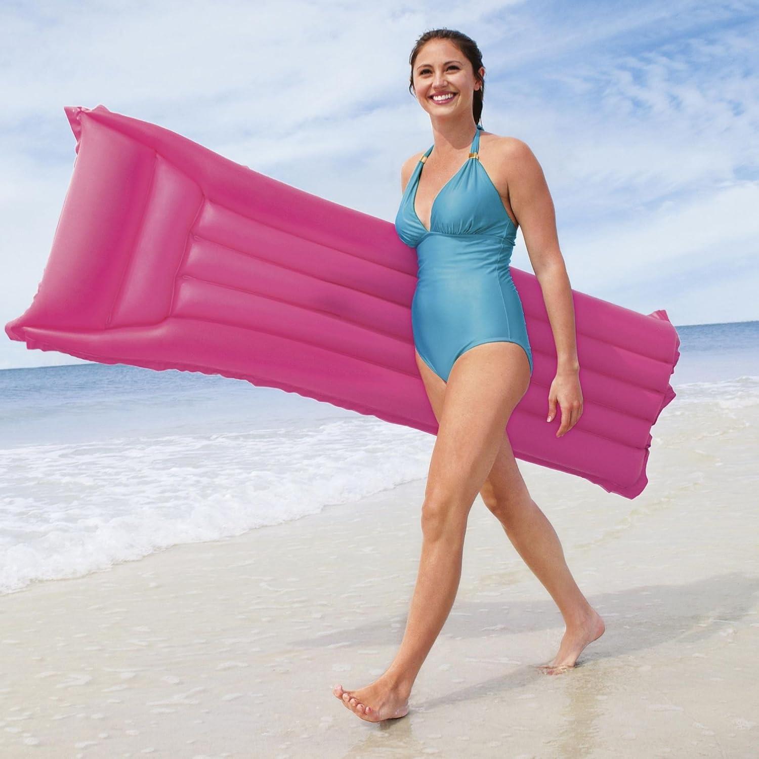 Bestway Inflatable Pool Float Air Bed Lilo with Pillow