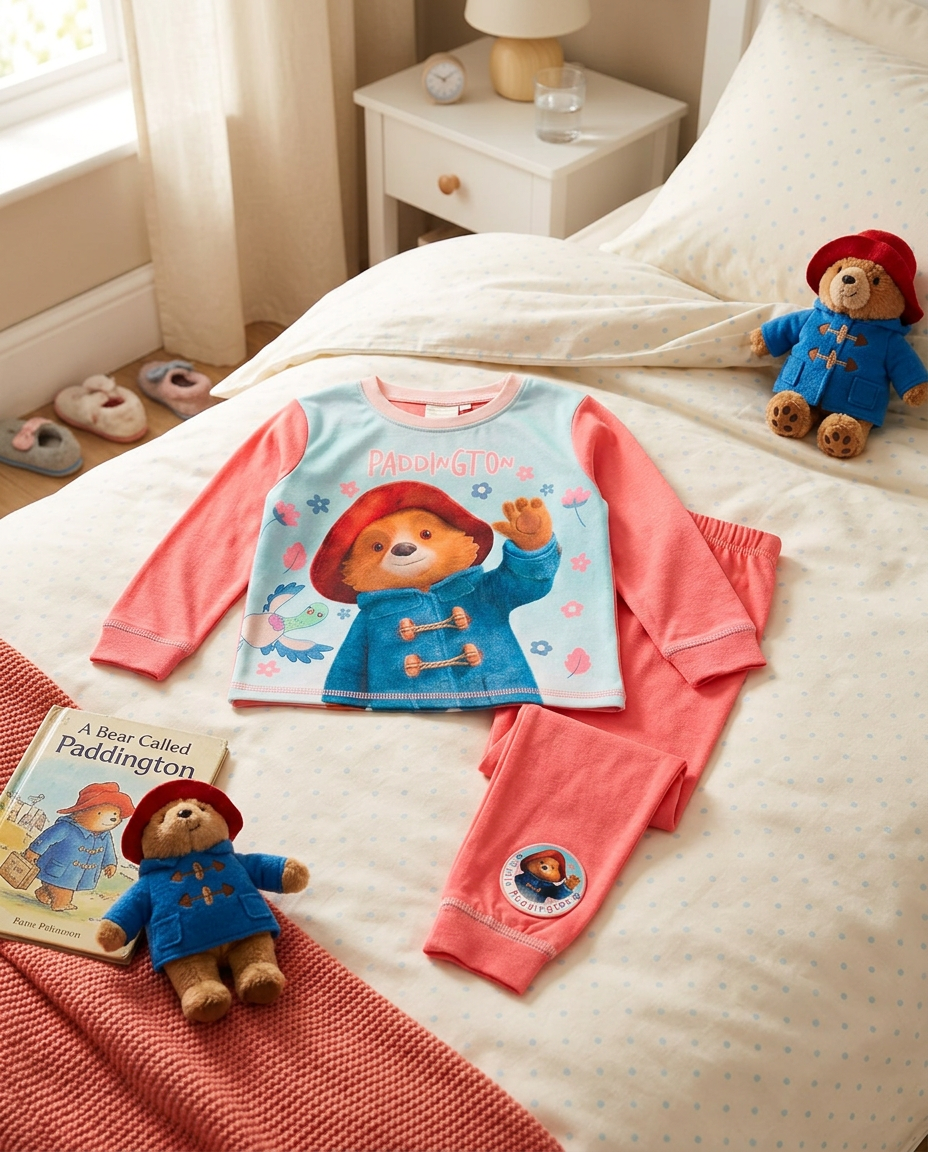 Young Girls Paddington Bear Pyjamas