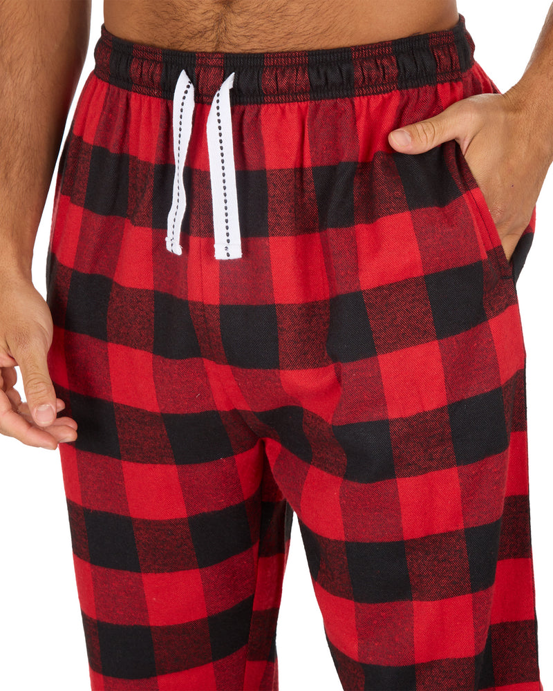 Cargo Bay Mens Flannel Lounge Set