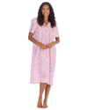 Countess Christie Womens Open Back Woven Poplin Nightie