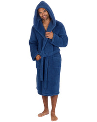Cargo Bay Mens Borg Fleece Dressing Gown