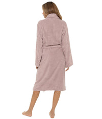 Slumber Hut Womens Wrap Towelling Dressing Gown