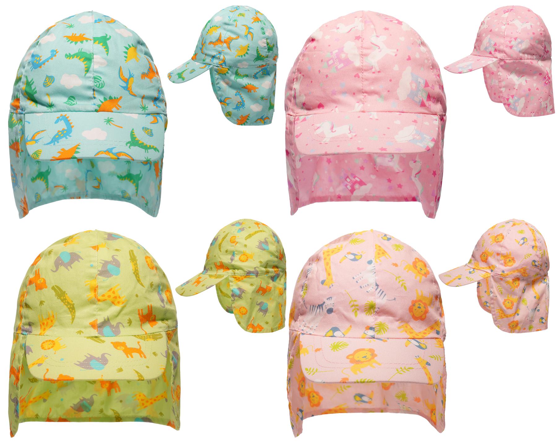 Toddlers Cotton Legionnaire Printed Cap