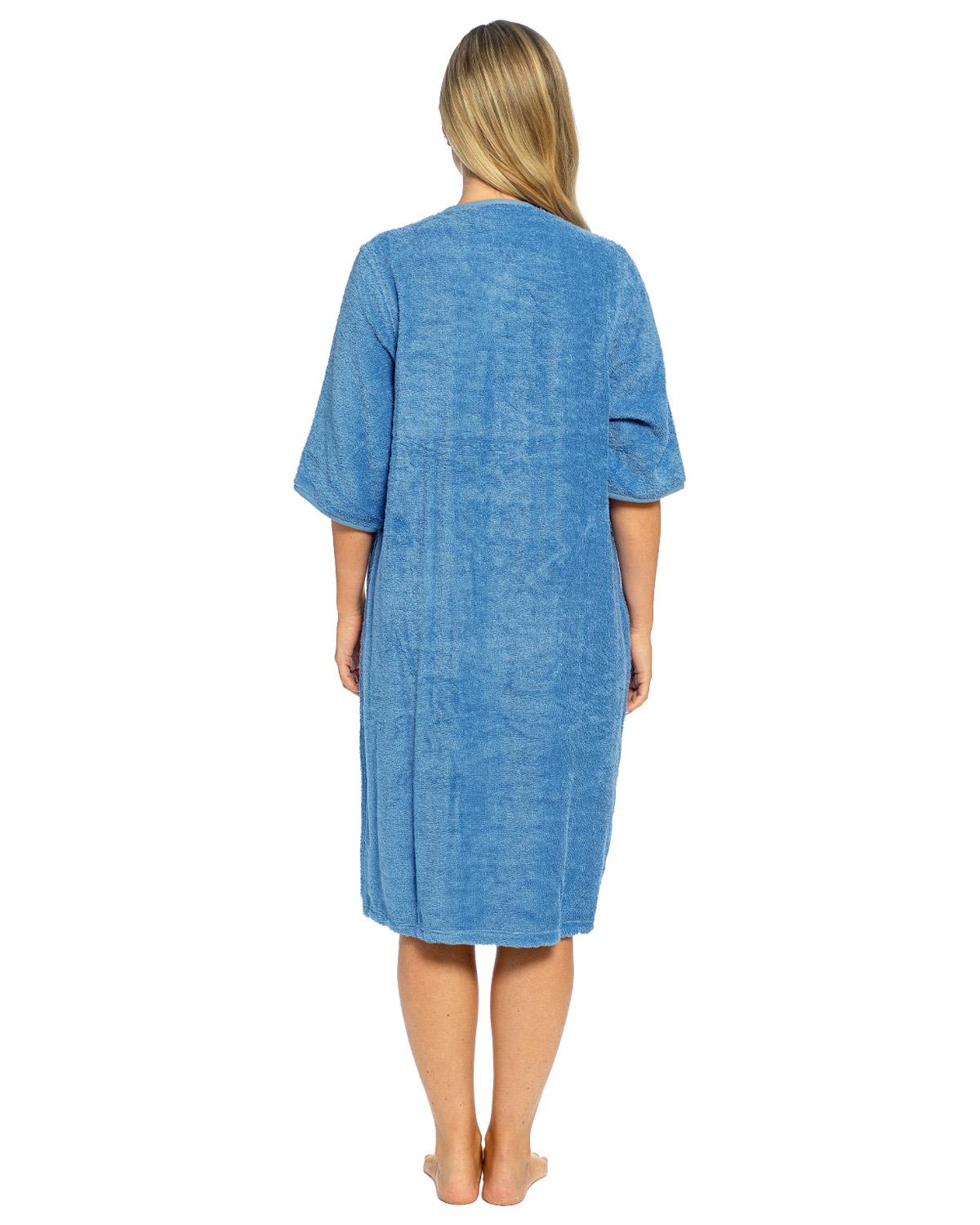 Slumber Hut Womens Zip Up Towelling Dressing Gown