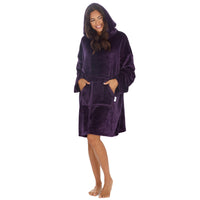 Huggable Adults Plush Fleece Oversized Snuggle Hoodie