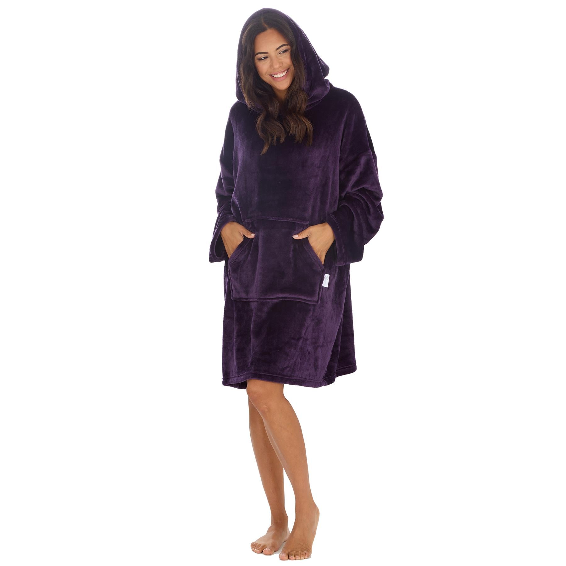 Huggable Adults Plush Fleece Oversized Snuggle Hoodie