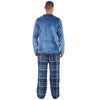 Cargo Bay Mens Polished Fleece Check Pyjamas