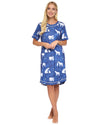 La Marquise Womens 'Cosy Wonders' Short Sleeve Nightie